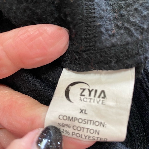 Zyia Active Cowl Neck Hoodie, Size XL - Picture 6 of 7